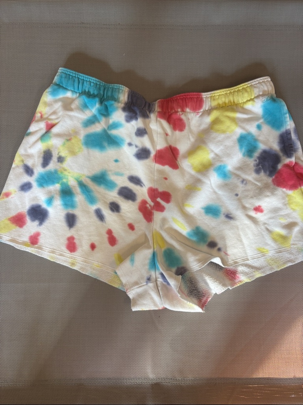 DSG SZ XXL Tie-Dye Cotton Women's Lounge Shorts - Multicolor
